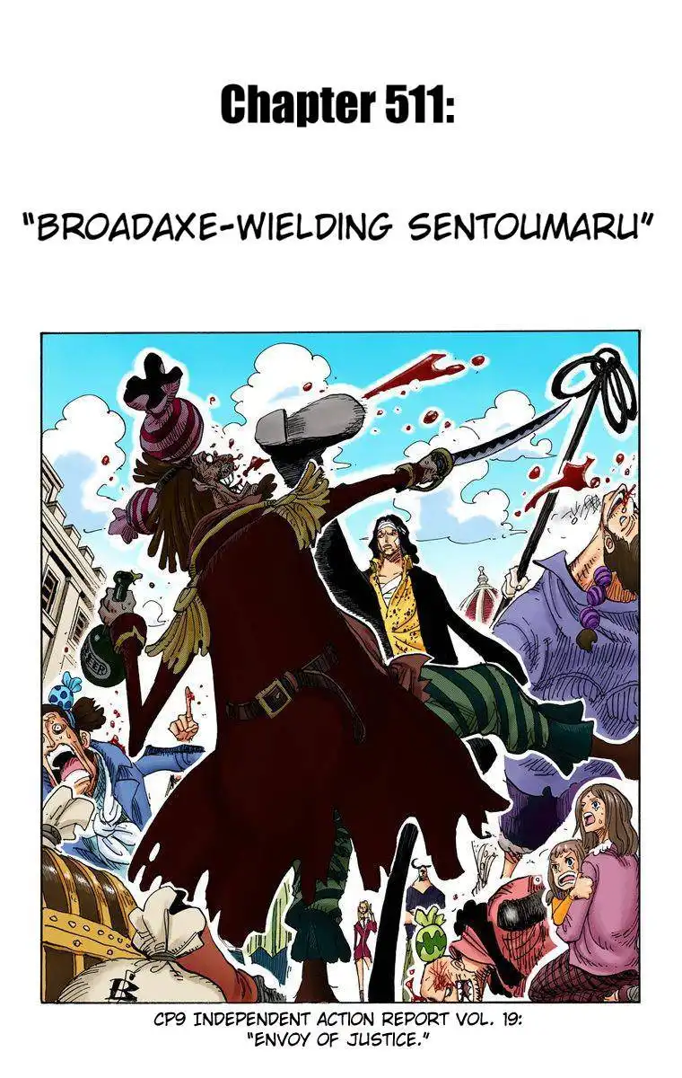 One Piece - Digital Colored Comics Chapter 511 2